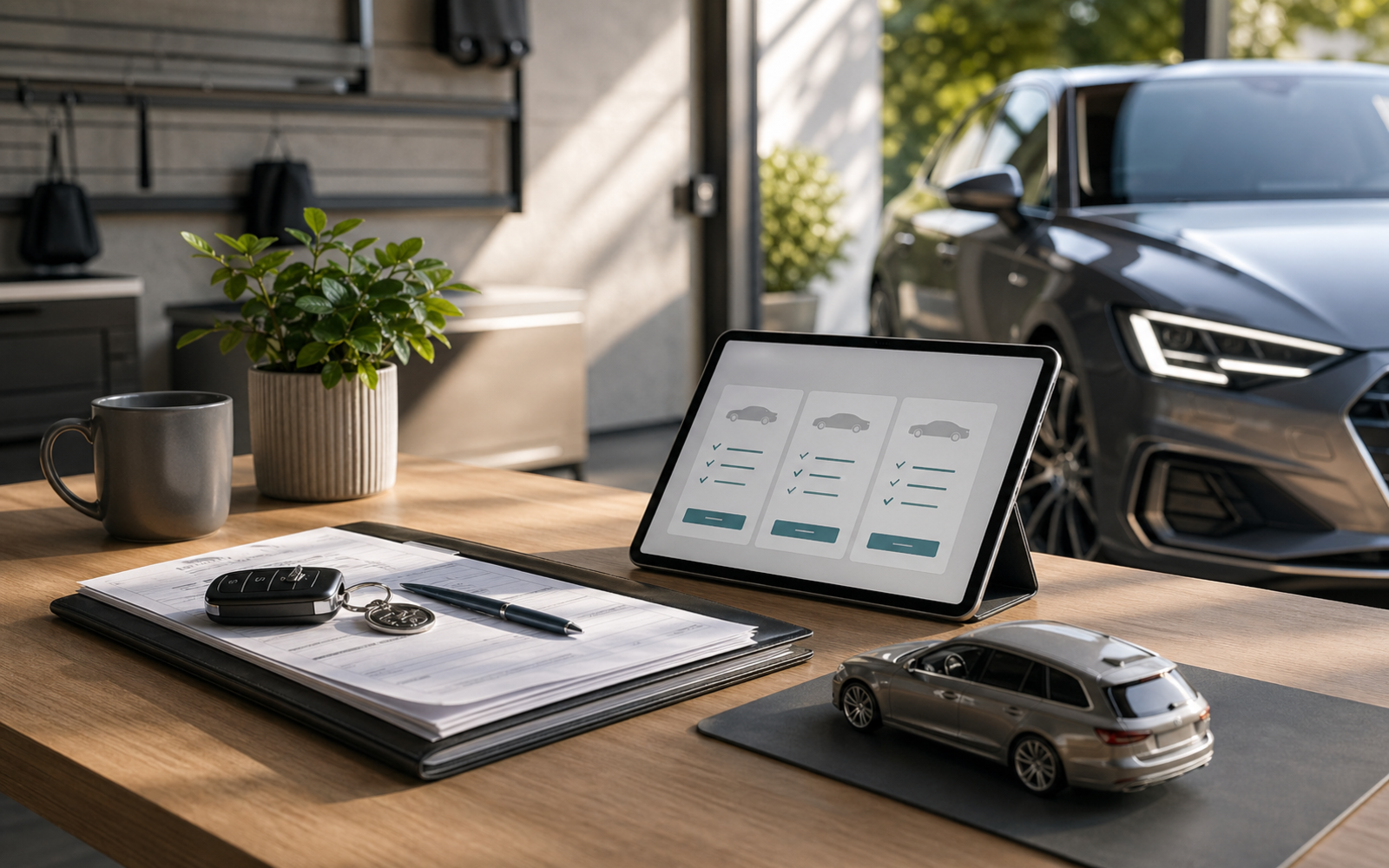 Themenbild für Kfz Versicherung auf photovoltaikversicherung-rechner.de